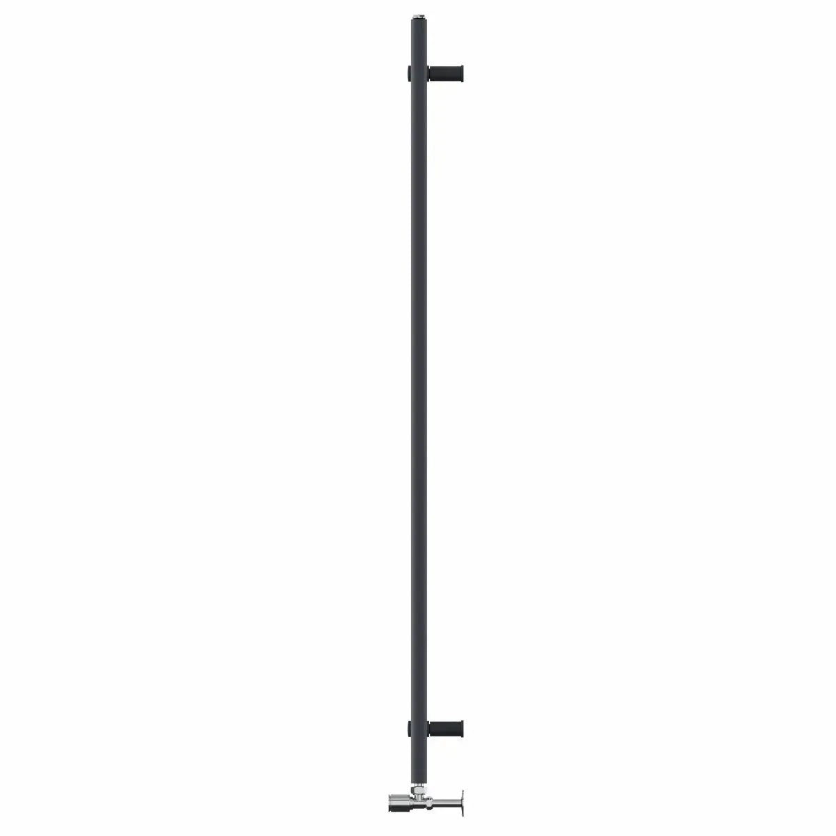 Enna - Straight heated towel rail anthracite