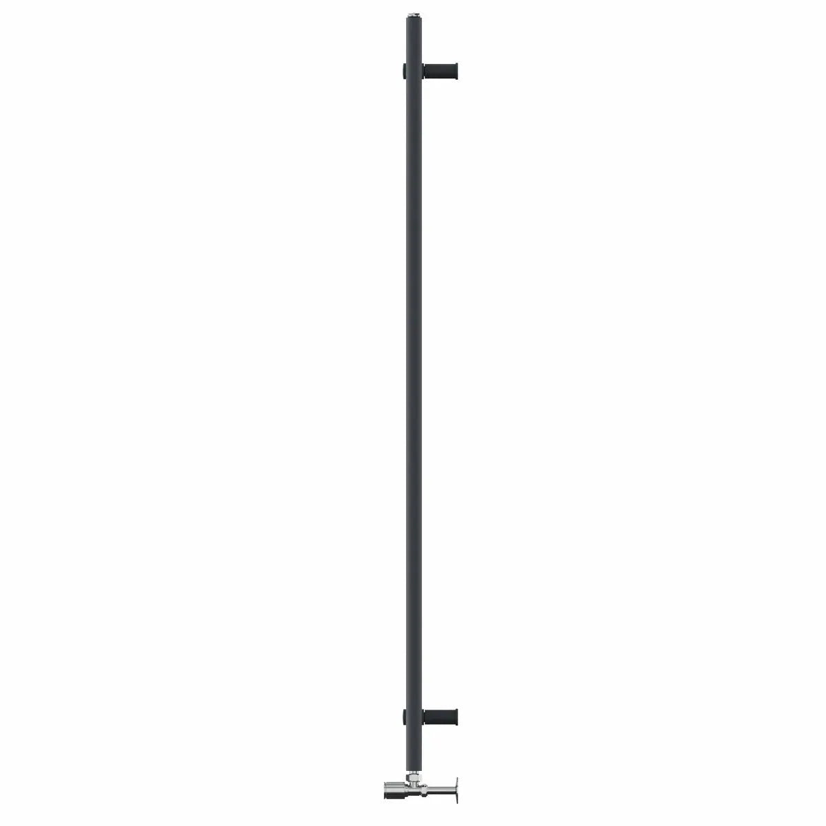 Enna - Straight heated towel rail anthracite