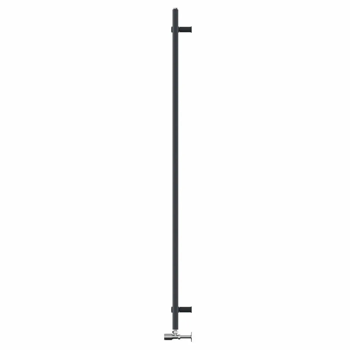 Enna - Straight heated towel rail anthracite