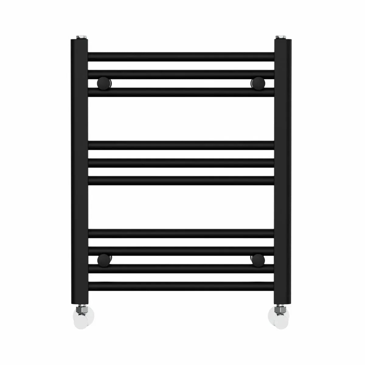 Enna - Straight heated towel rail black