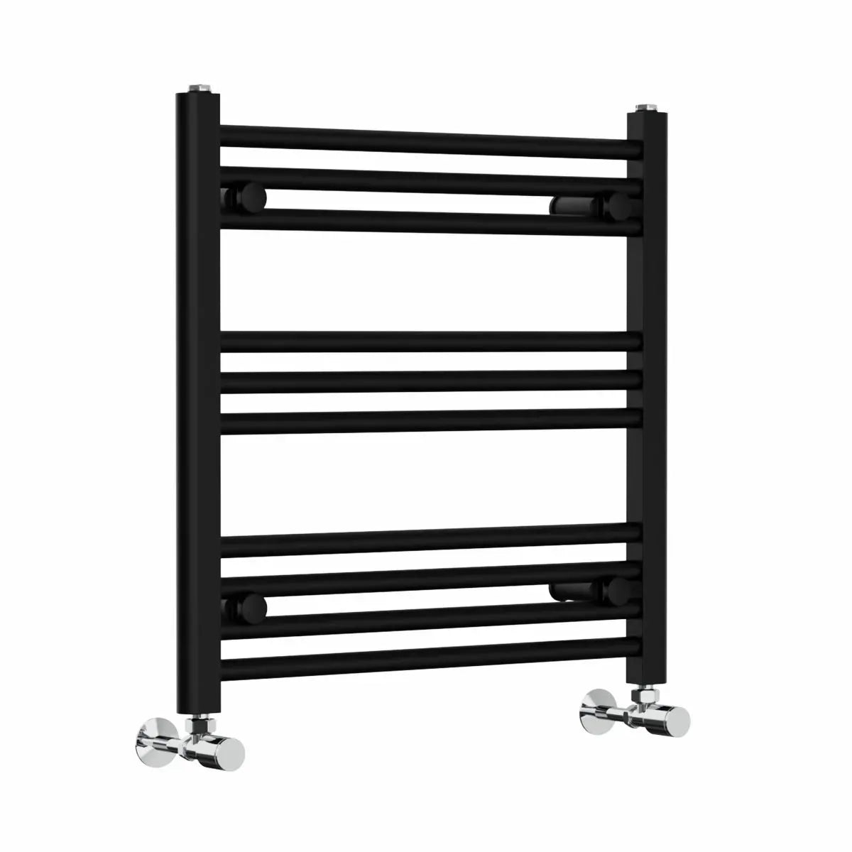 Enna - Straight heated towel rail black