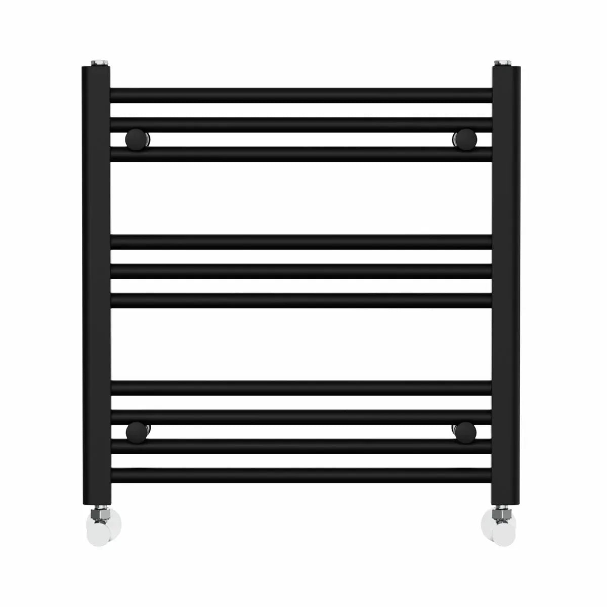 Enna - Straight heated towel rail black