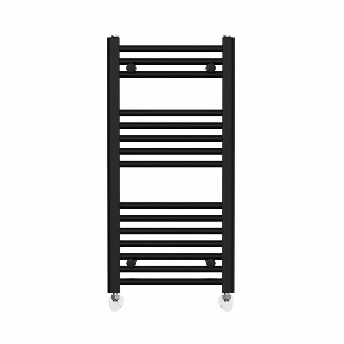 Enna - Straight heated towel rail black