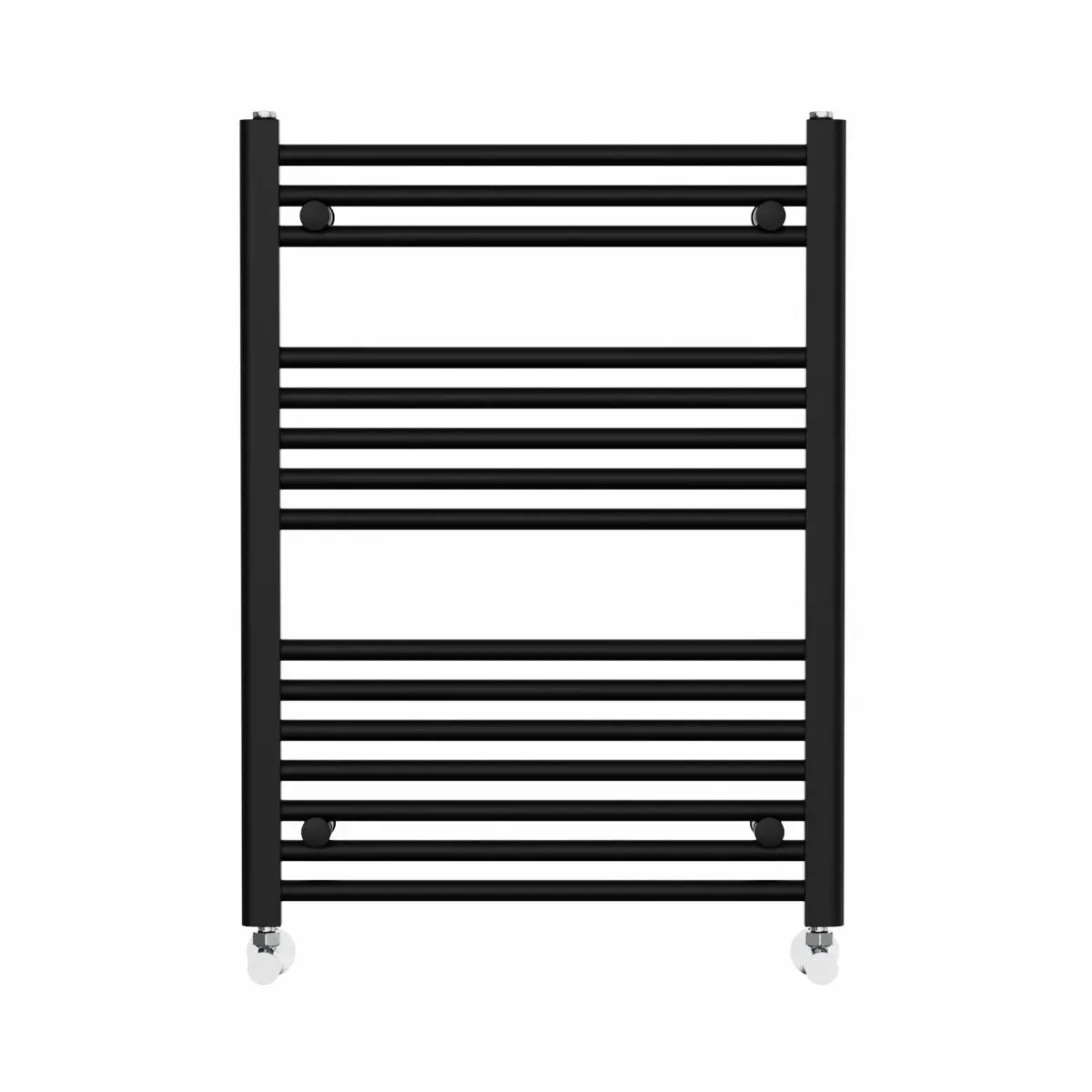 Enna - Straight heated towel rail black