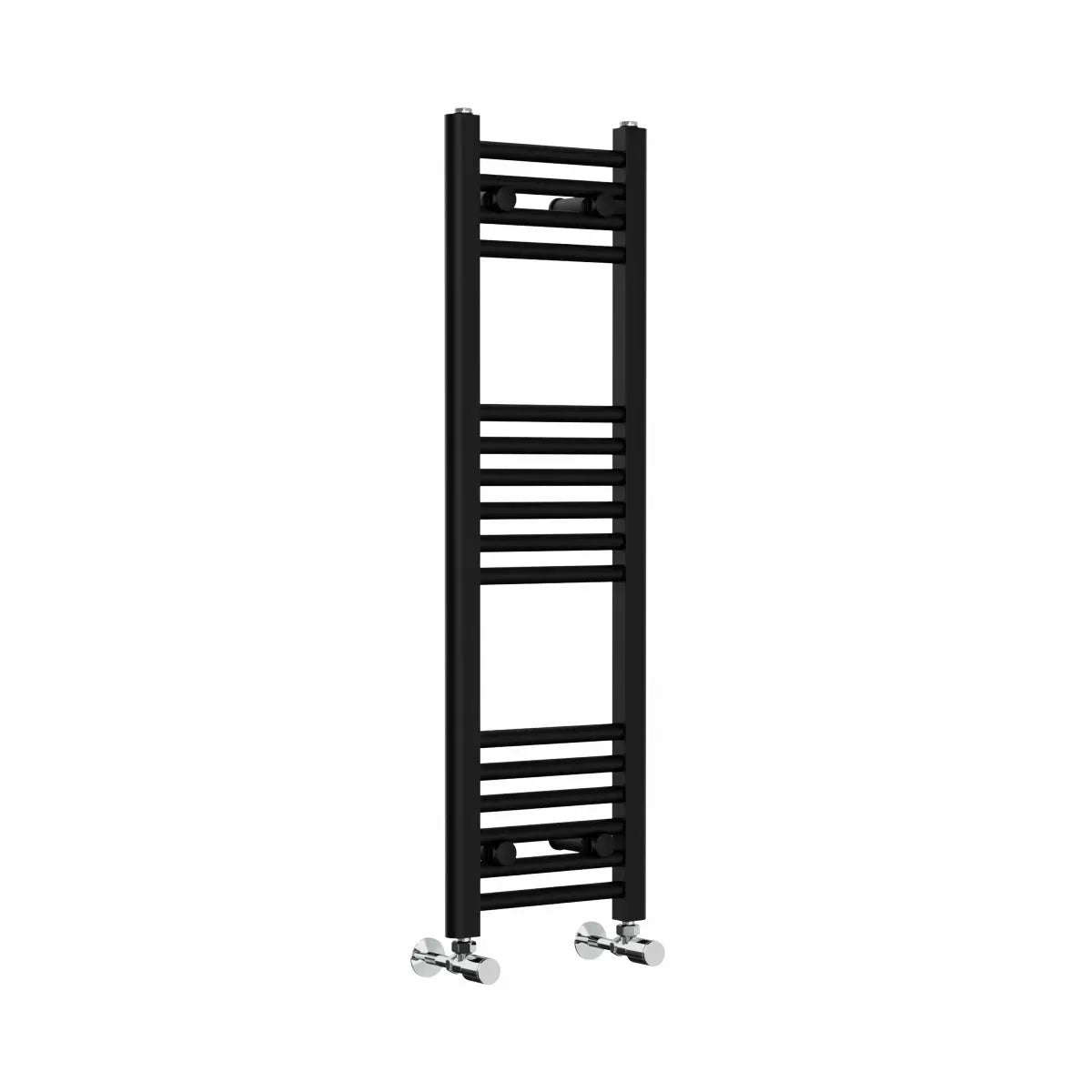 Enna - Straight heated towel rail black