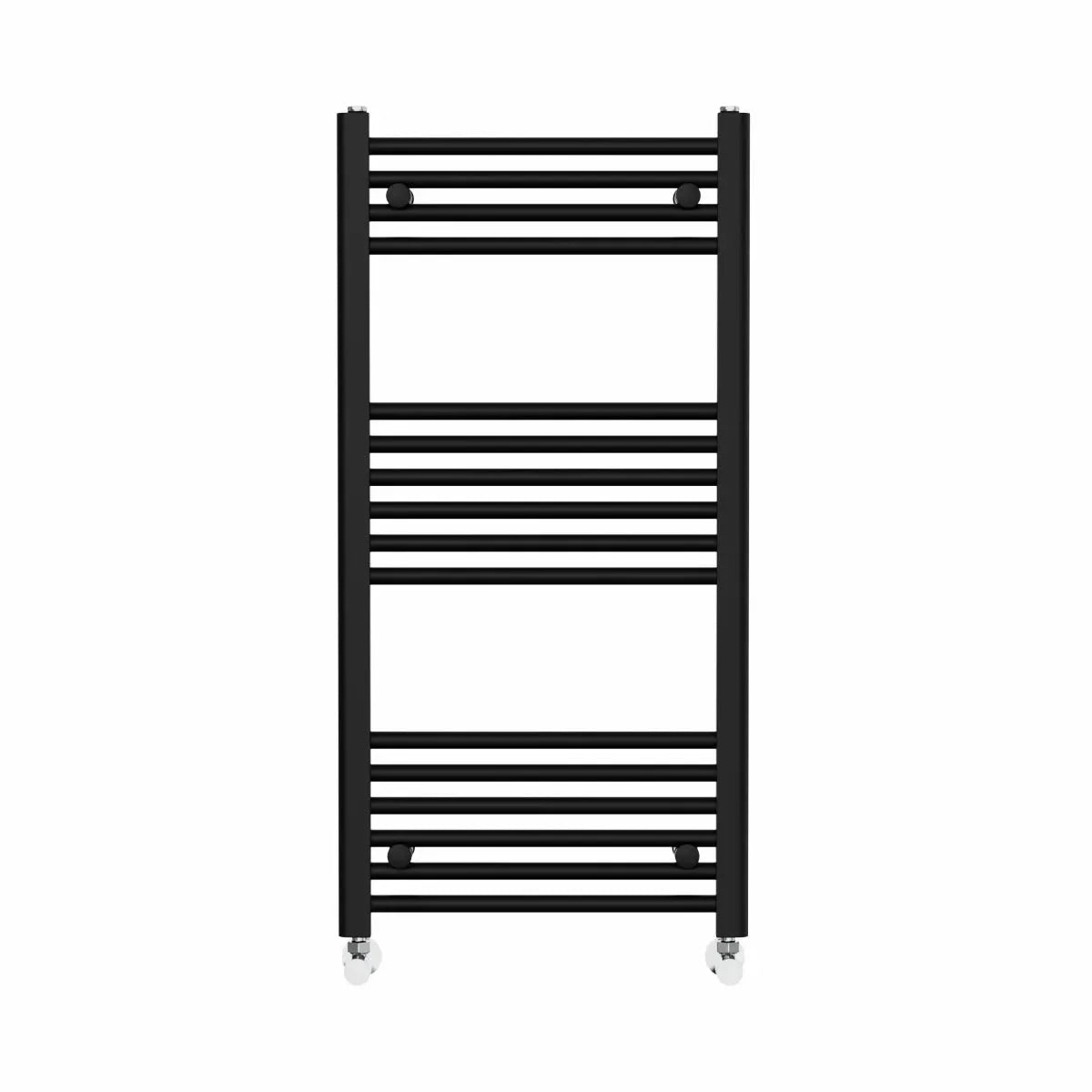 Enna - Straight heated towel rail black