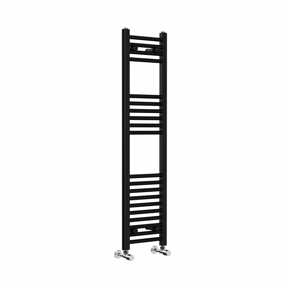 Enna - Straight heated towel rail black