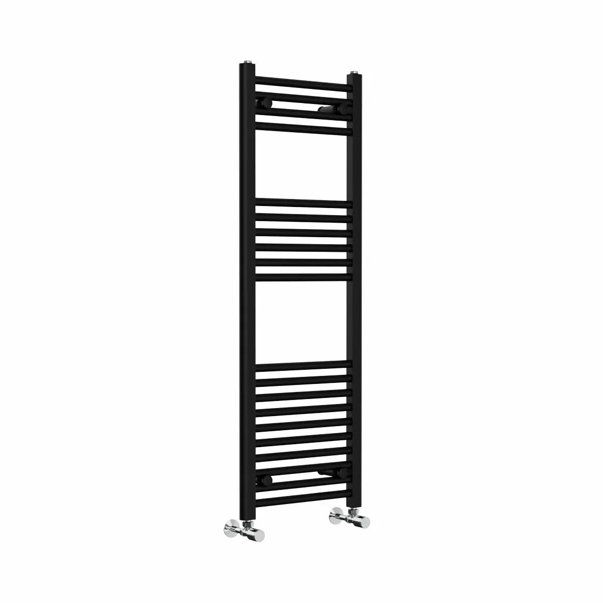 Enna - Straight heated towel rail black