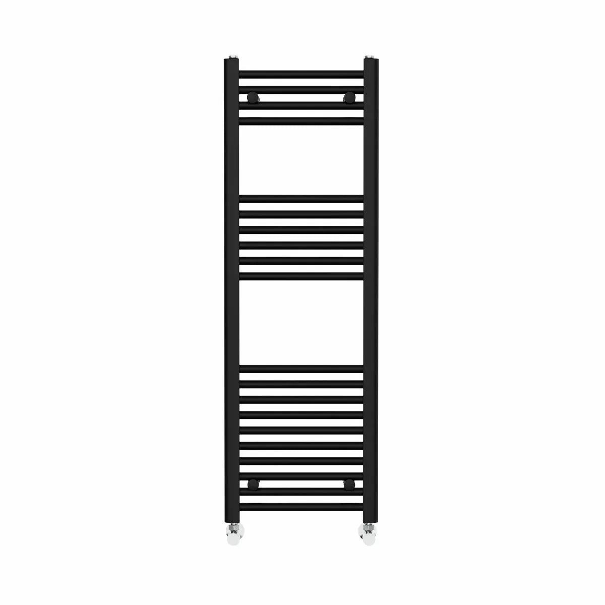 Enna - Straight heated towel rail black