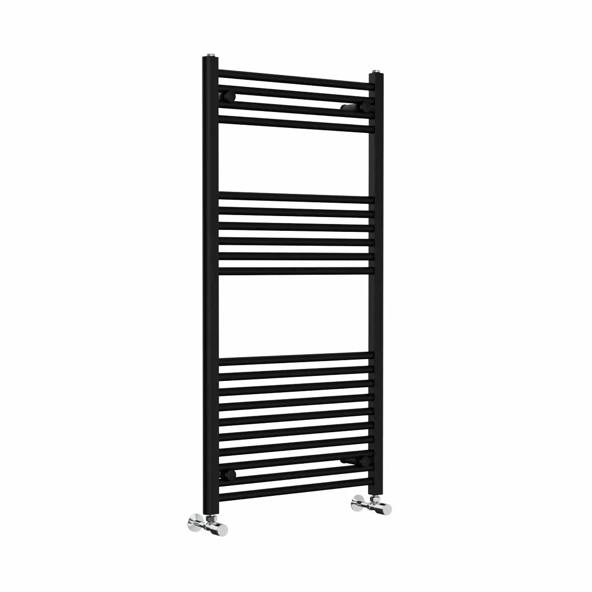 Enna - Straight heated towel rail black