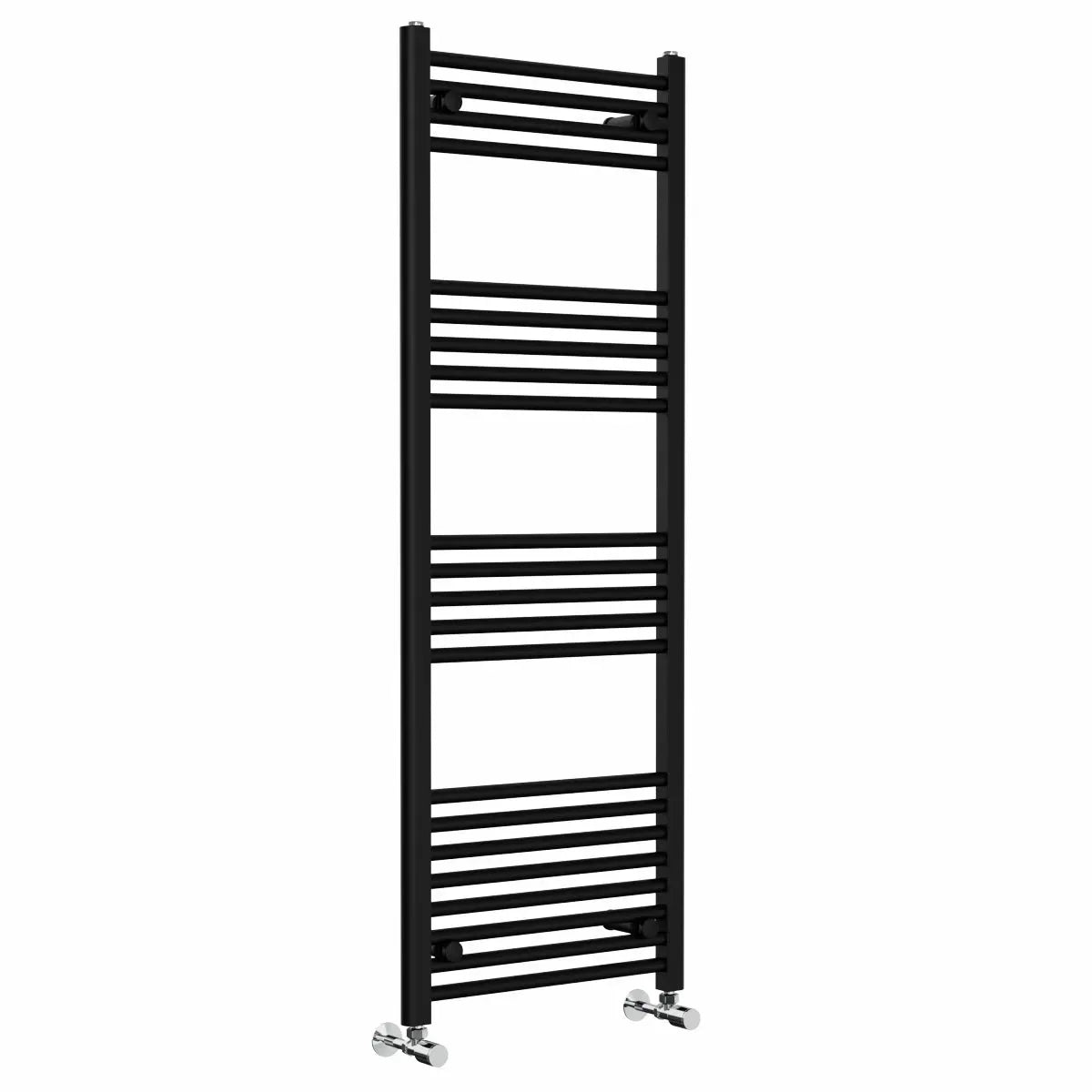 Enna - Straight heated towel rail black