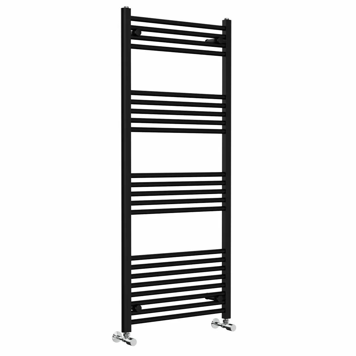 Enna - Straight heated towel rail black