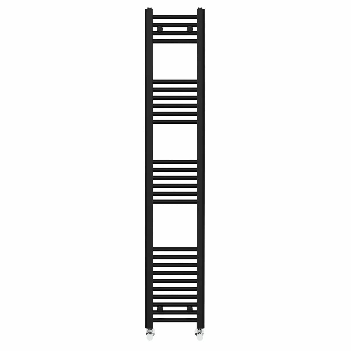 Enna - Straight heated towel rail black