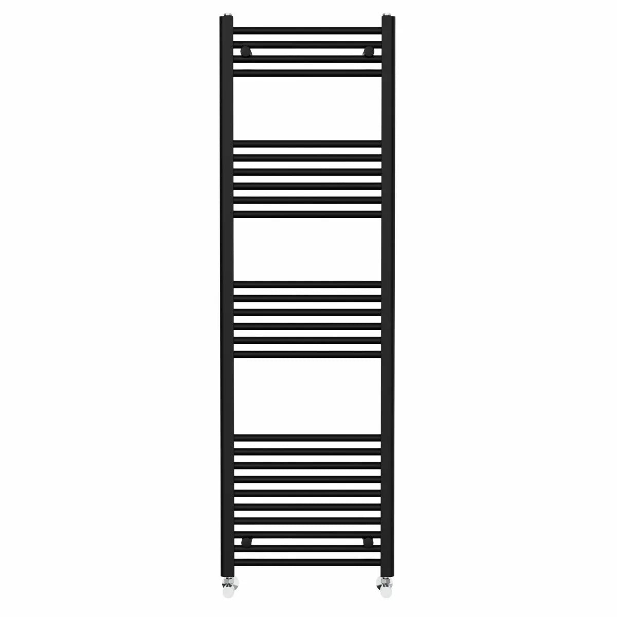 Enna - Straight heated towel rail black