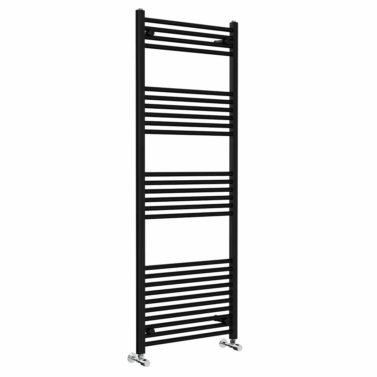 Enna - Straight heated towel rail black