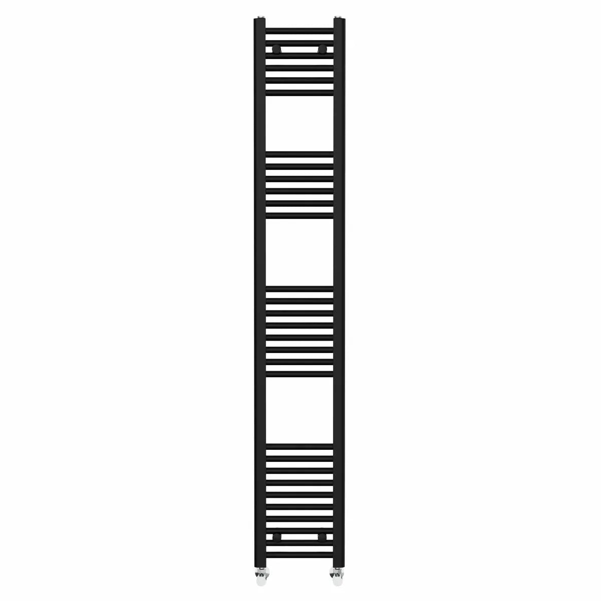 Enna - Straight heated towel rail black