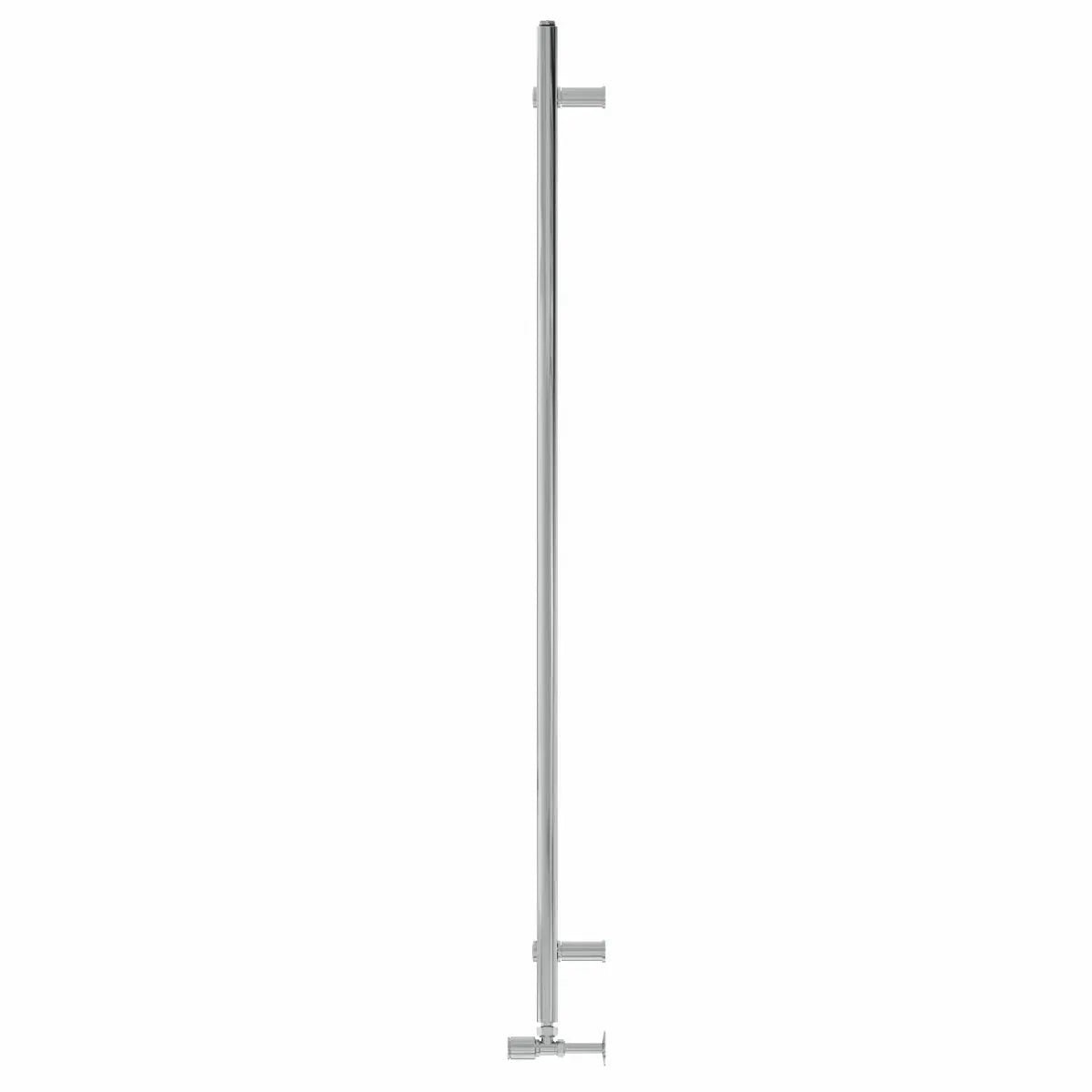 Enna - Straight heated towel rail chrome