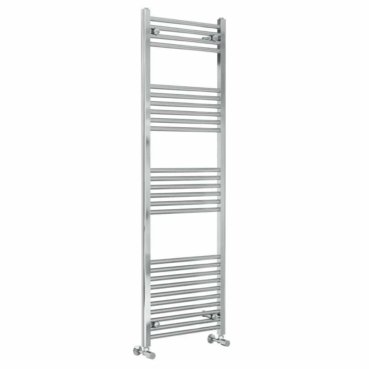 Enna - Straight heated towel rail chrome