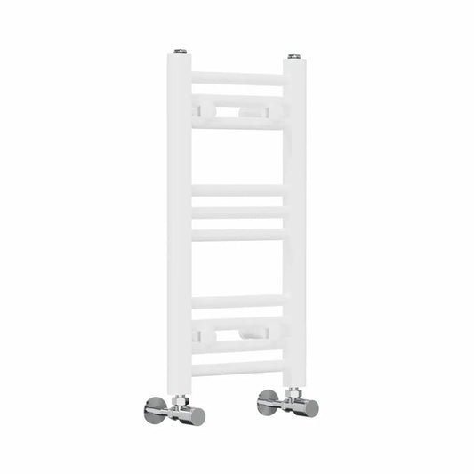 Enna - Straight heated towel rail white