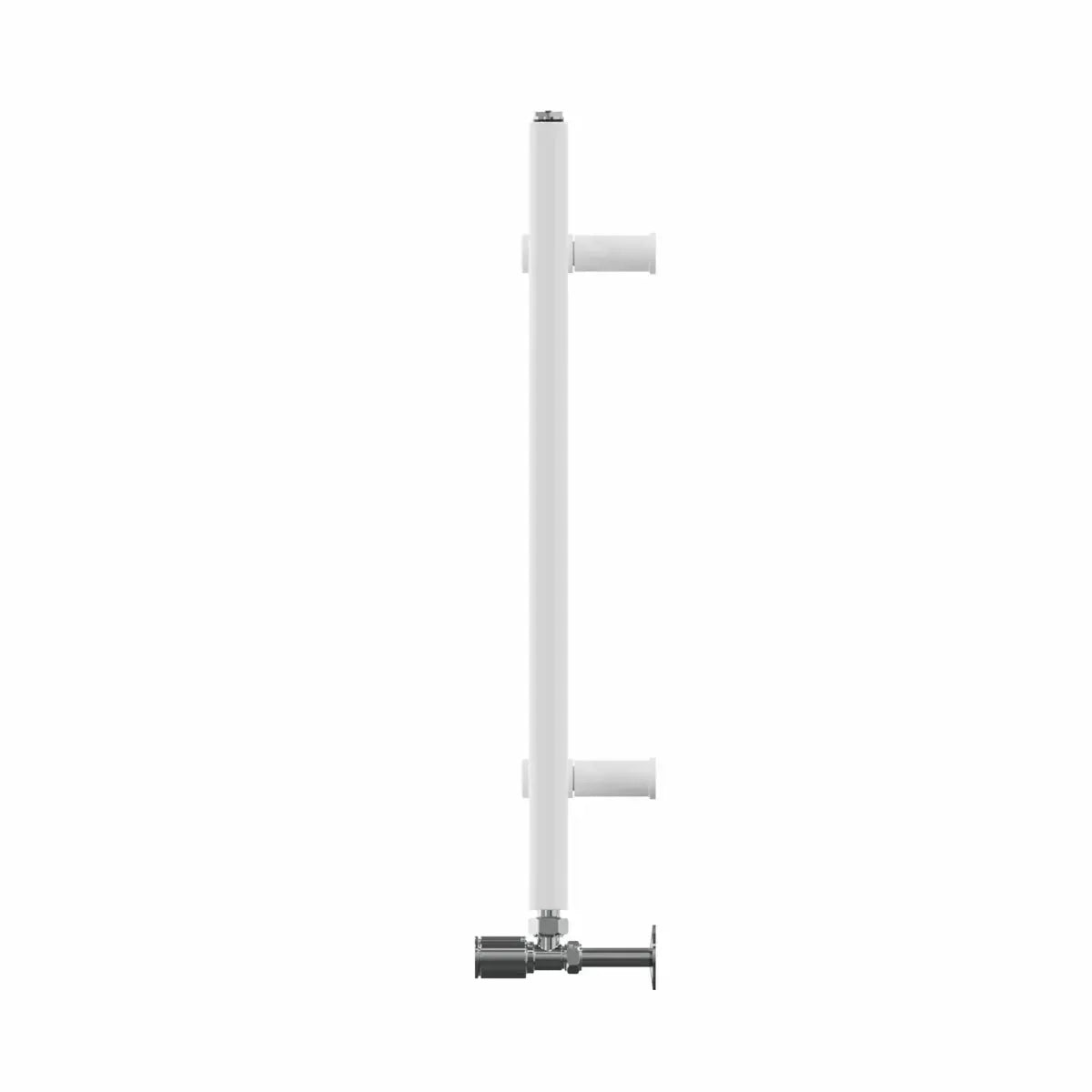 Enna - Straight heated towel rail white