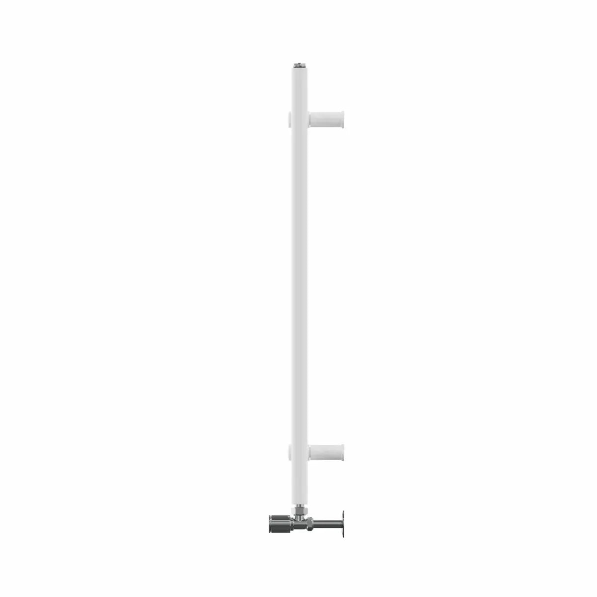 Enna - Straight heated towel rail white