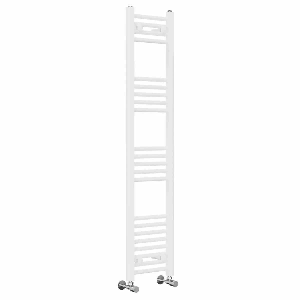 Enna - Straight heated towel rail white