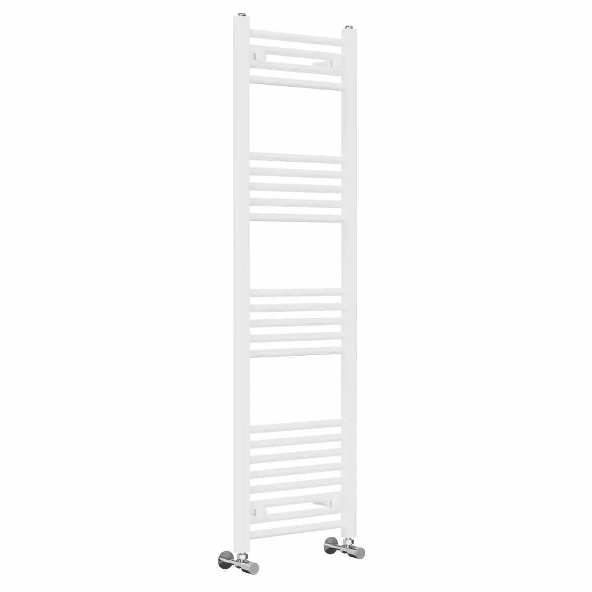 Enna - Straight heated towel rail white