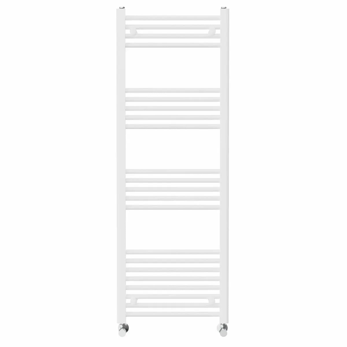 Enna - Straight heated towel rail white