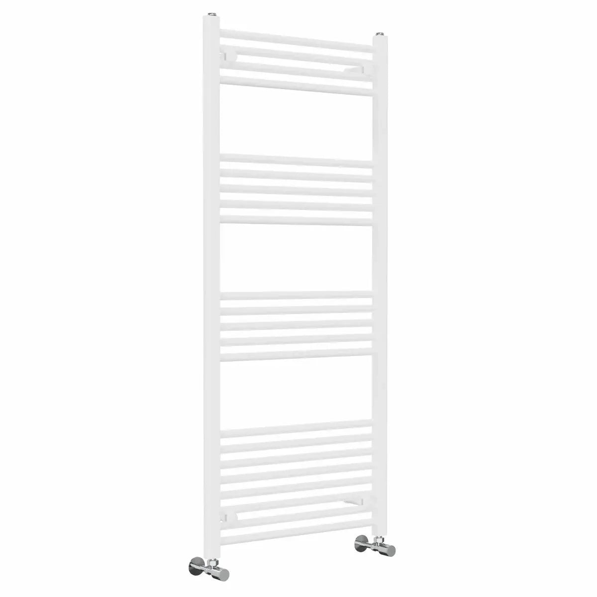 Enna - Straight heated towel rail white