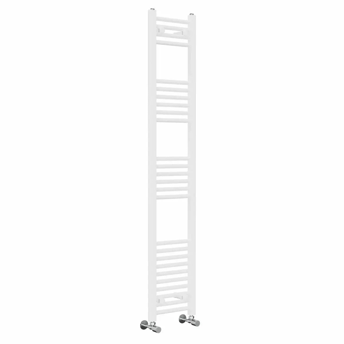 Enna - Straight heated towel rail white