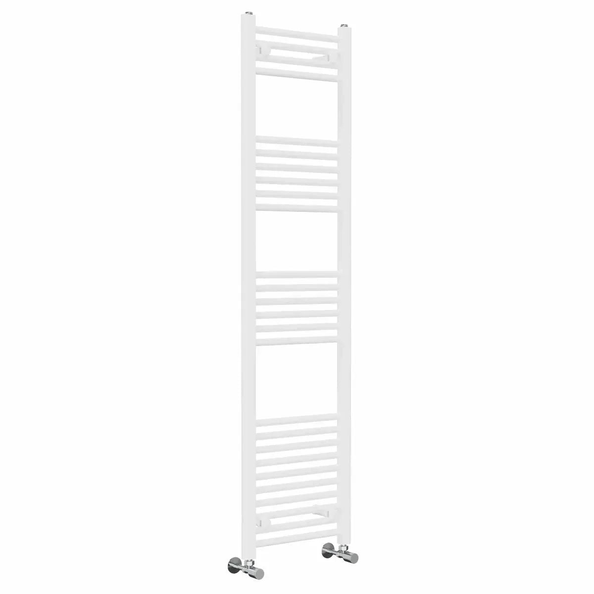 Enna - Straight heated towel rail white