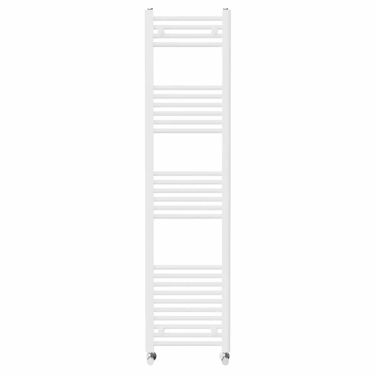 Enna - Straight heated towel rail white