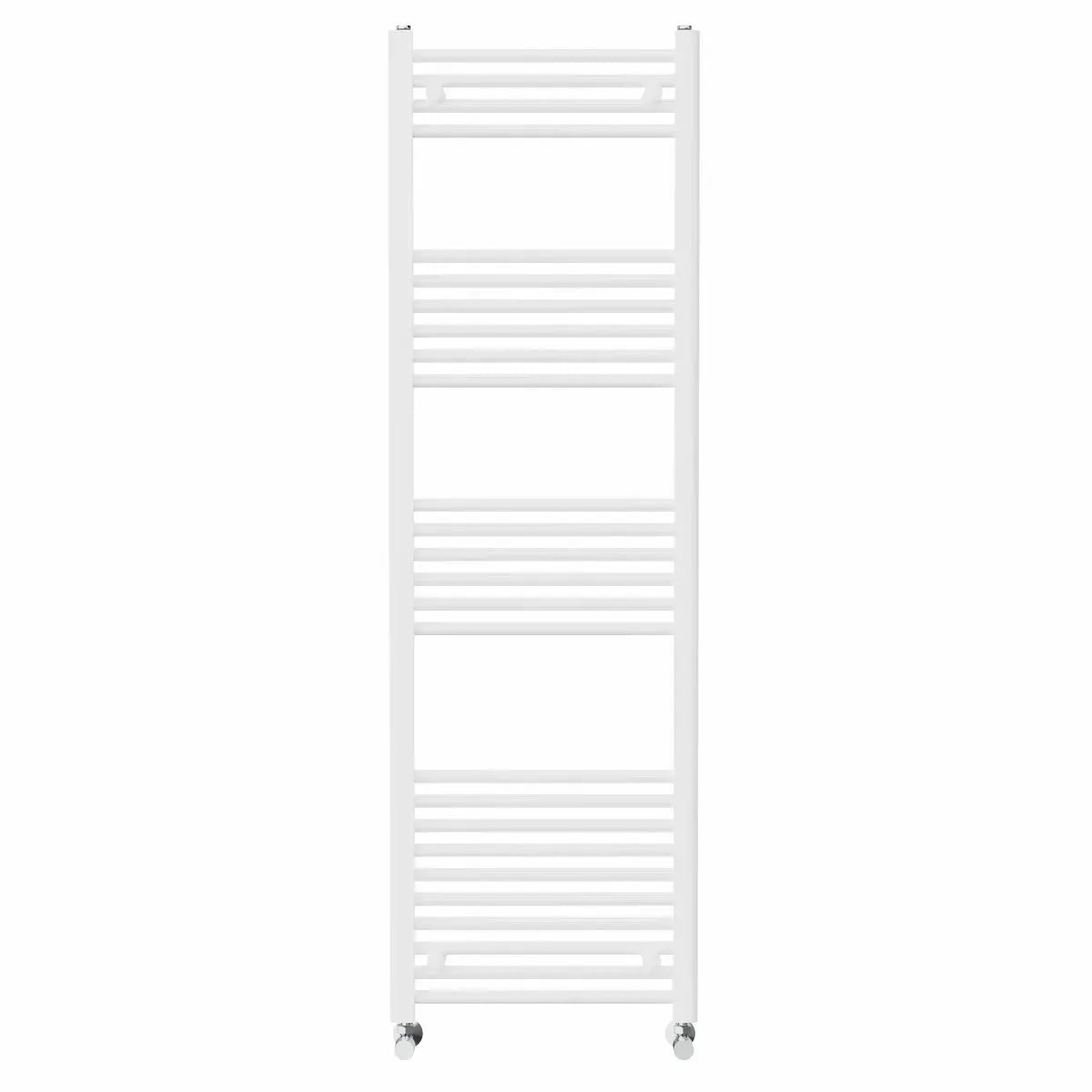 Enna - Straight heated towel rail white