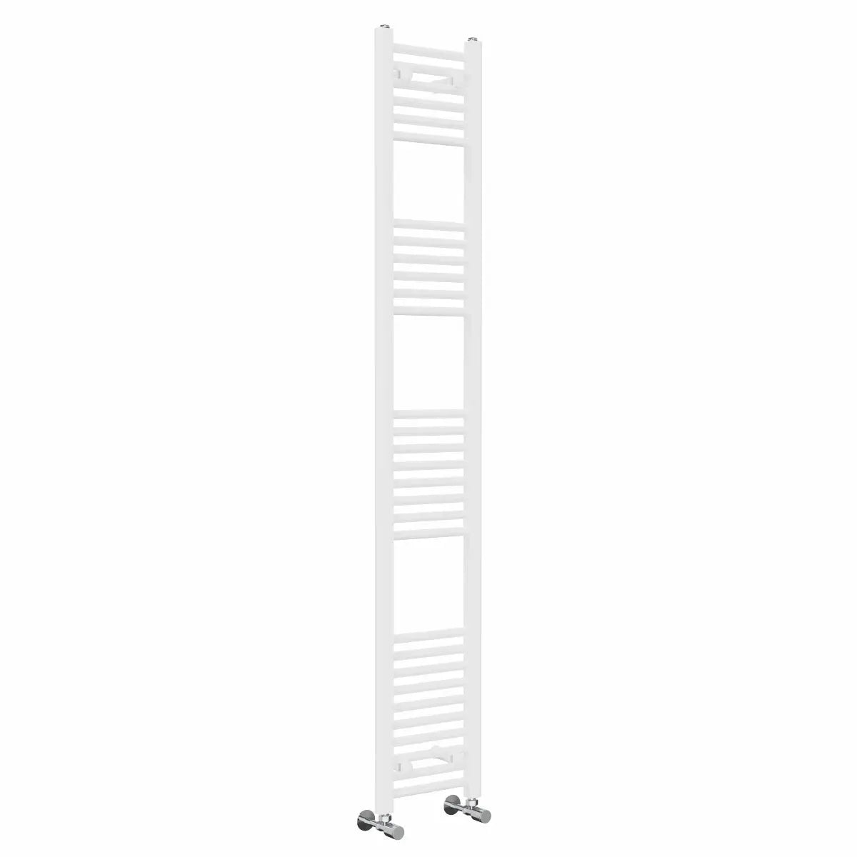 Enna - Straight heated towel rail white