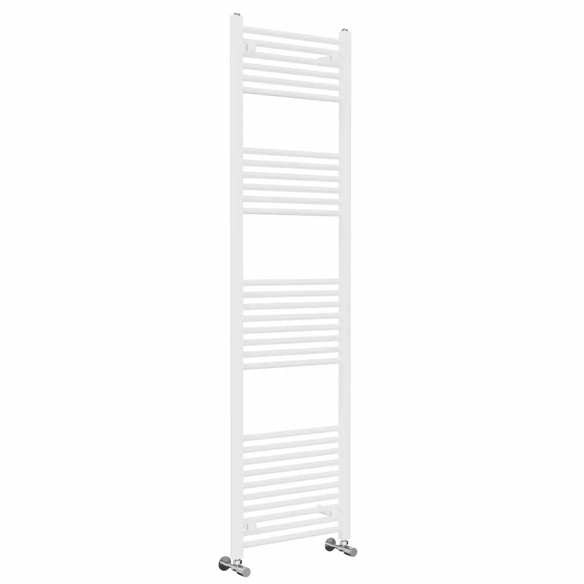 Enna - Straight heated towel rail white