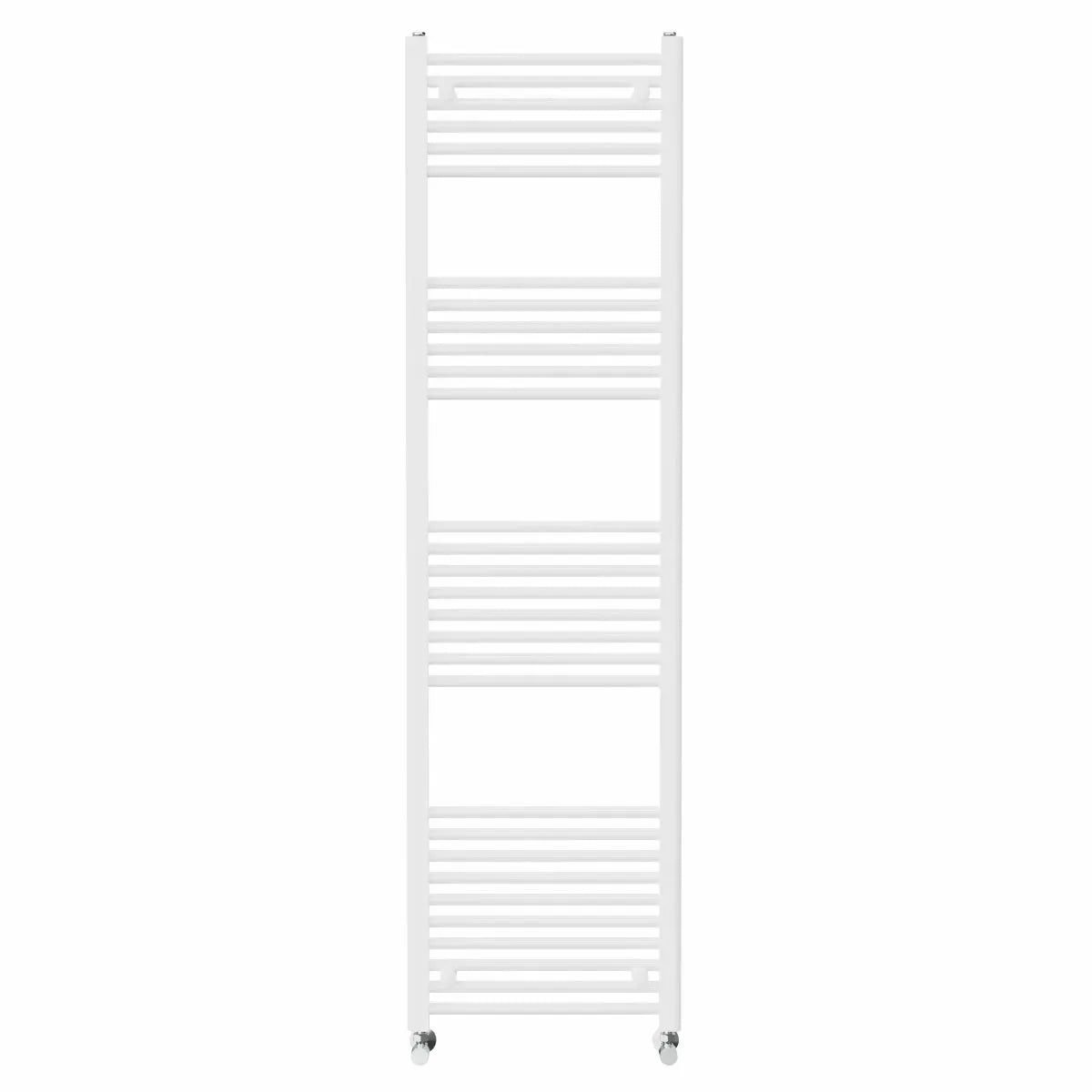 Enna - Straight heated towel rail white