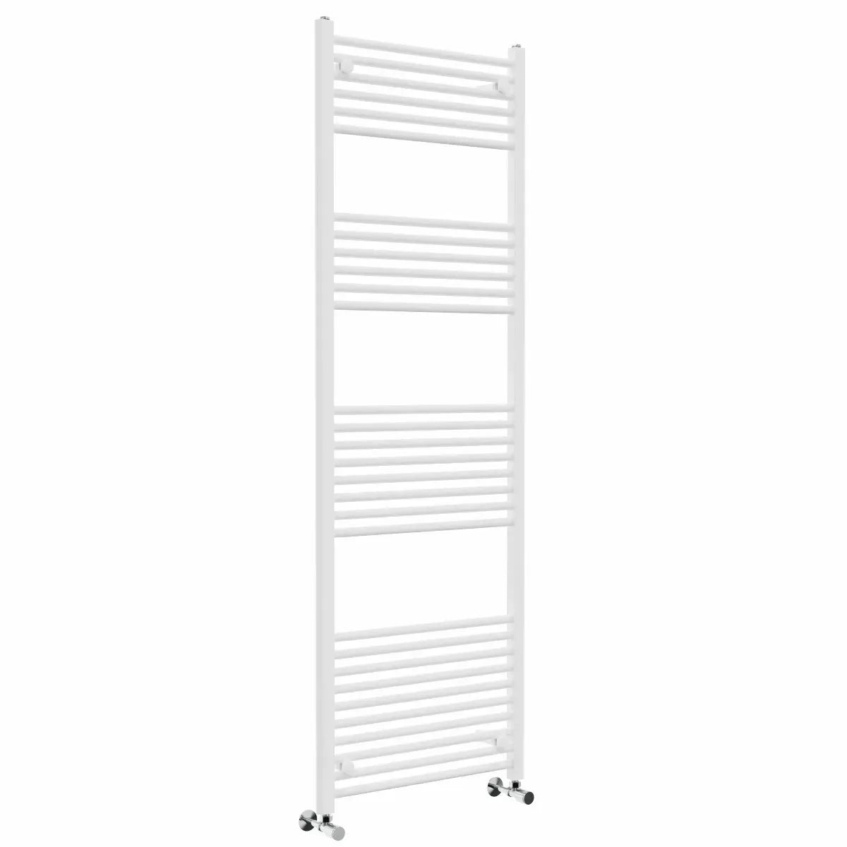 Enna - Straight heated towel rail white