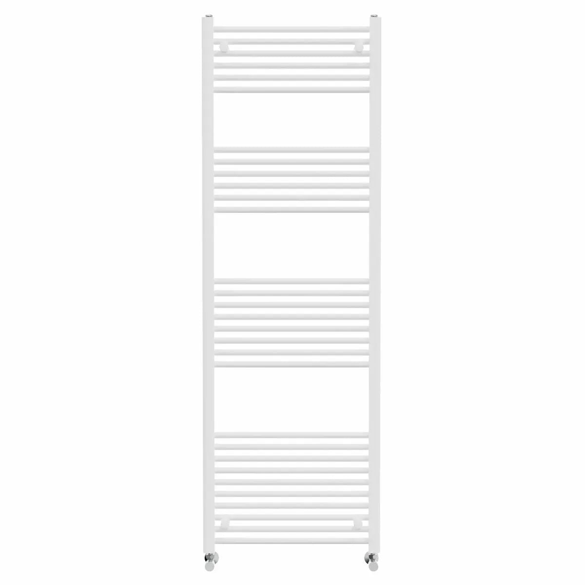 Enna - Straight heated towel rail white