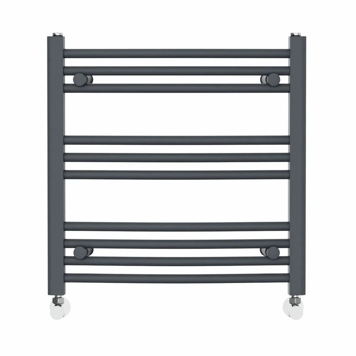 Gela - Curved heated towel rail anthracite