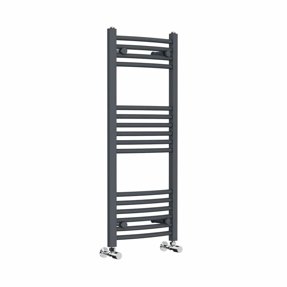 Gela - Curved heated towel rail anthracite