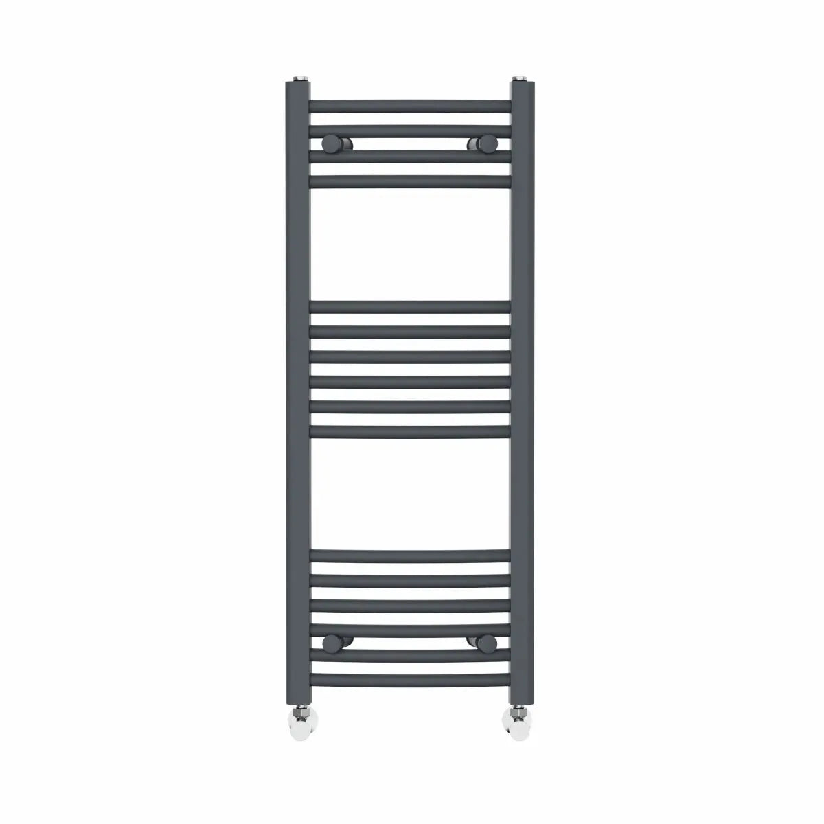 Gela - Curved heated towel rail anthracite