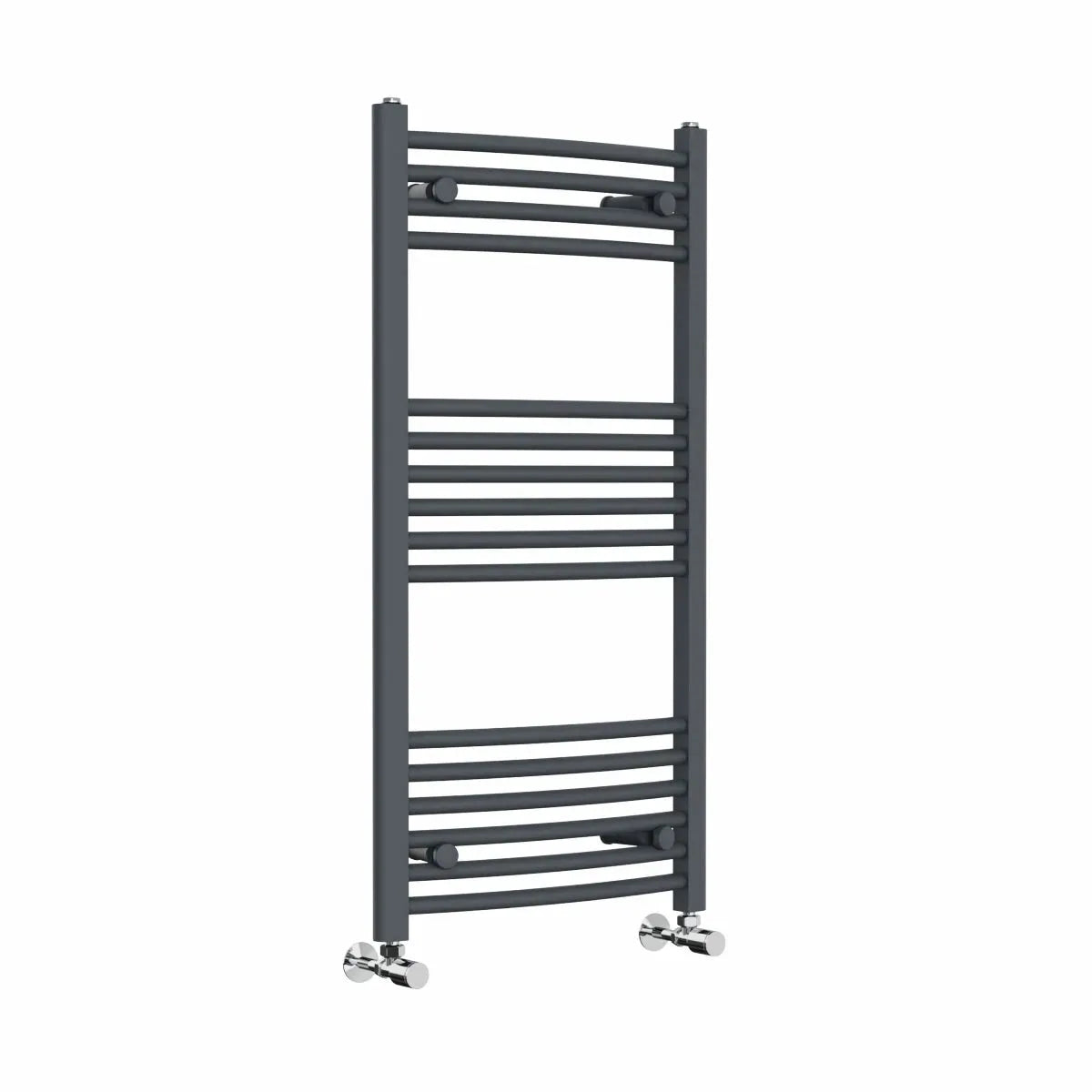 Gela - Curved heated towel rail anthracite