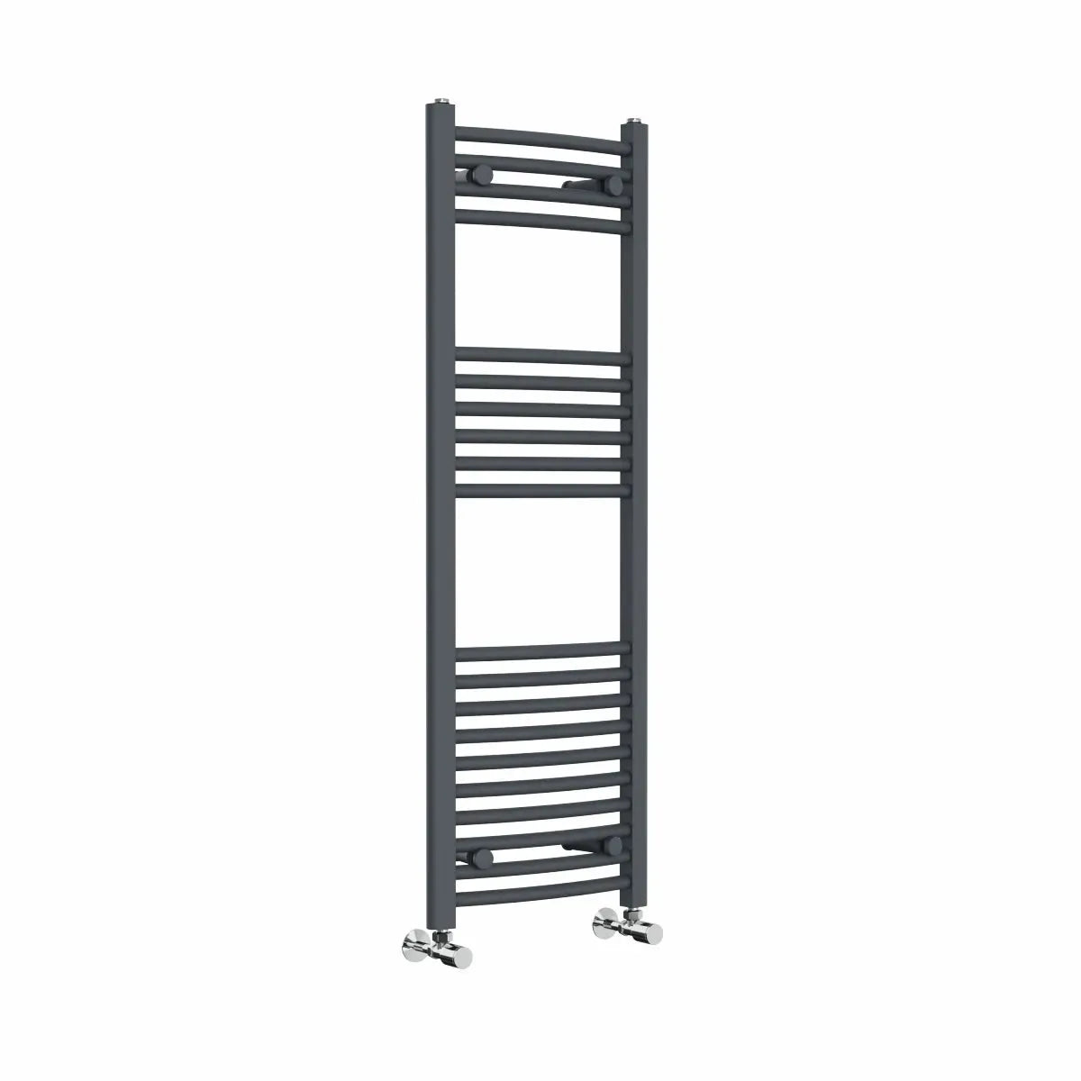 Gela - Curved heated towel rail anthracite