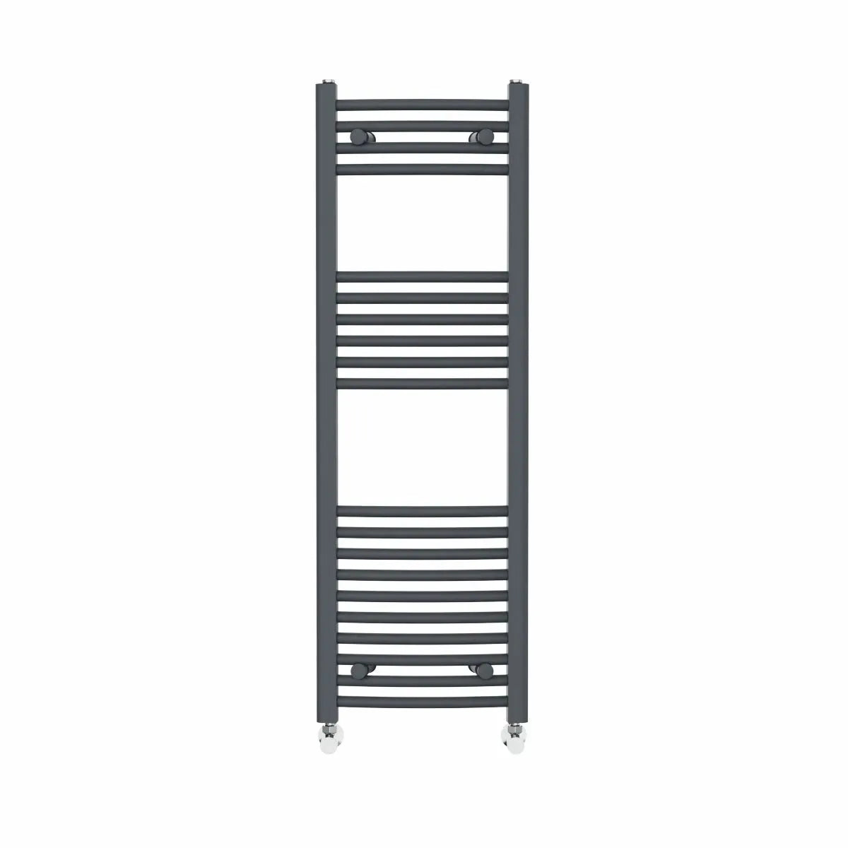 Gela - Curved heated towel rail anthracite