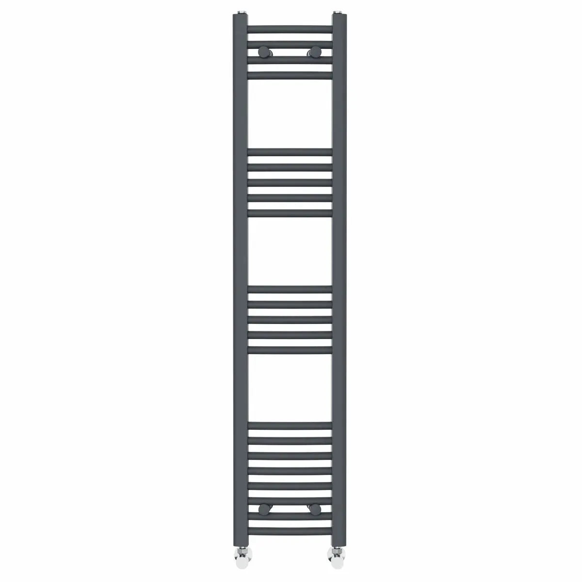 Gela - Curved heated towel rail anthracite