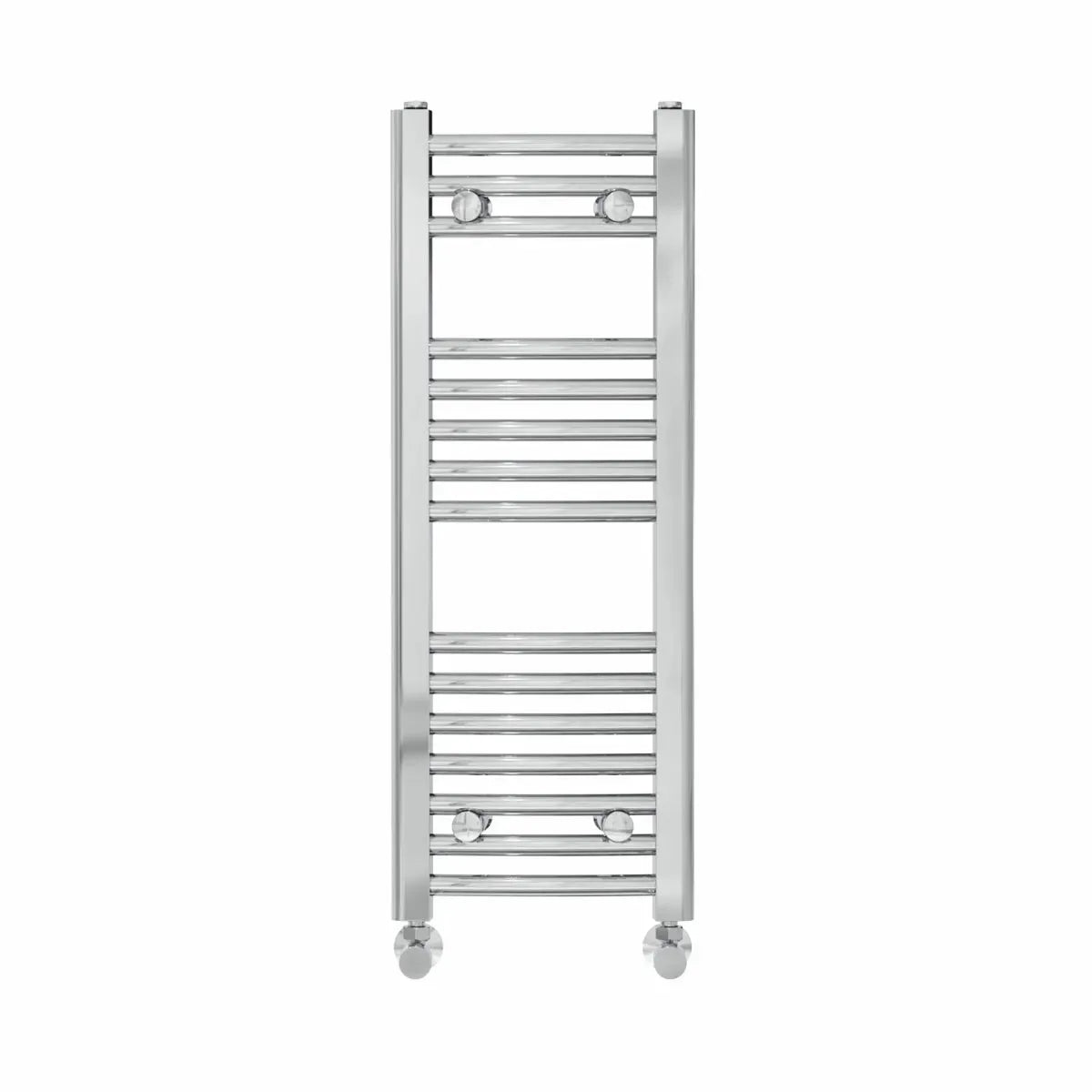 Gela - Curved heated towel rail chrome