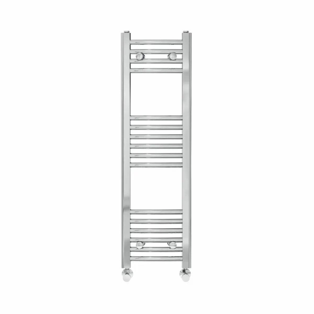 Gela - Curved heated towel rail chrome