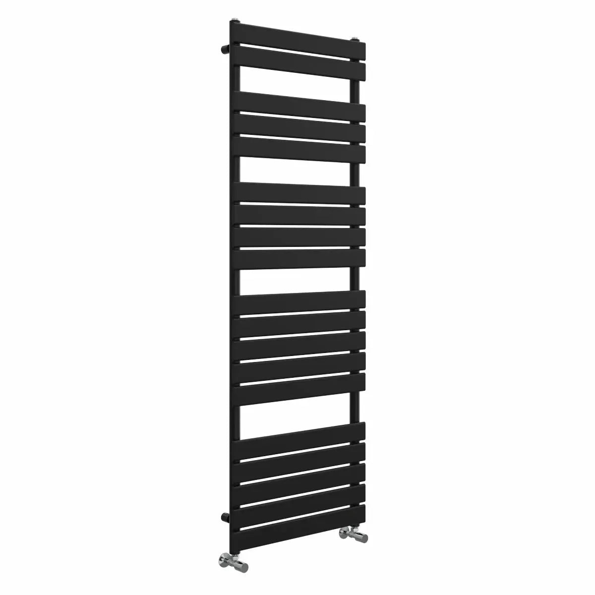 Rapallo - Flat panel heated towel rail black