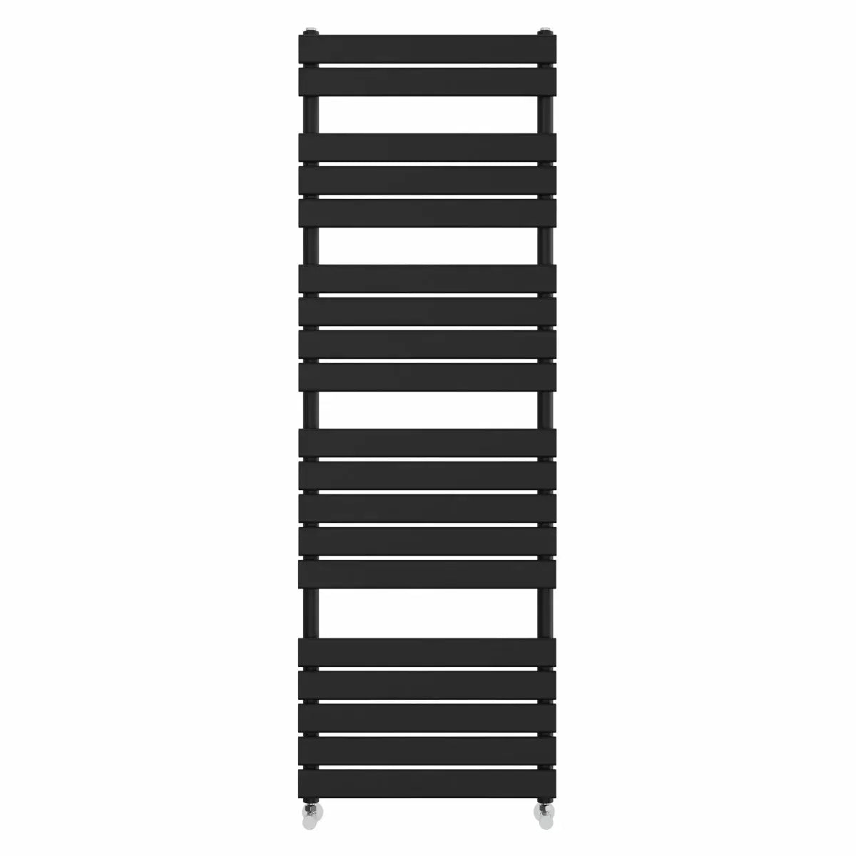 Rapallo - Flat panel heated towel rail black