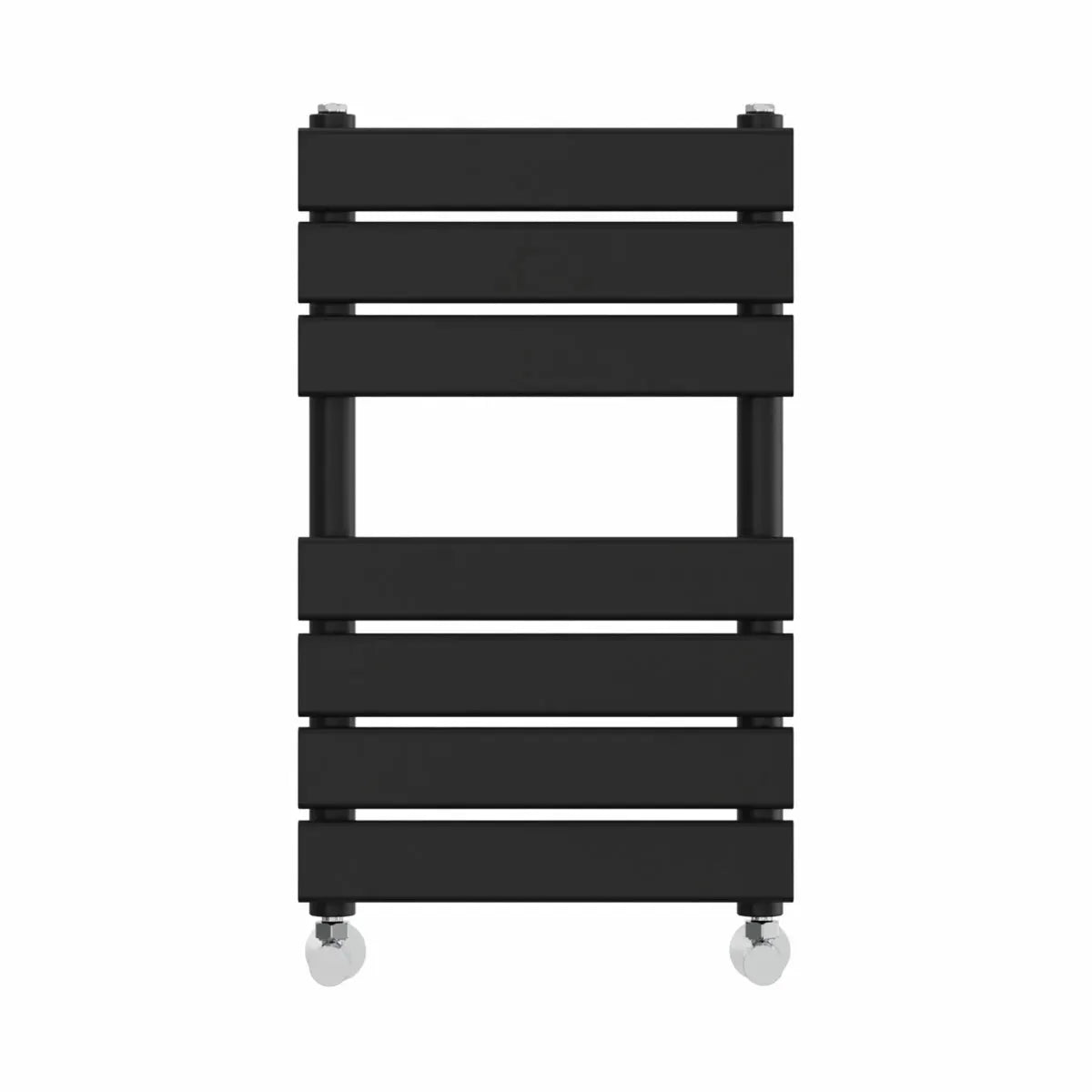 Rapallo - Flat panel heated towel rail black